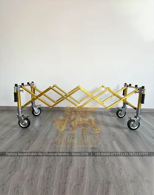 Coffin Trolley & Casket Lowering Device Coffin Trolley & Casket Lowering Device
